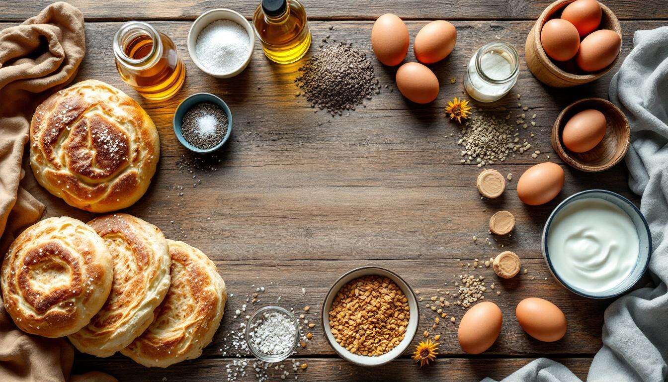 Haferflocken-Brötchen ohne Mehl: Der Low-Carb-Hit für ein gesundes Frühstück