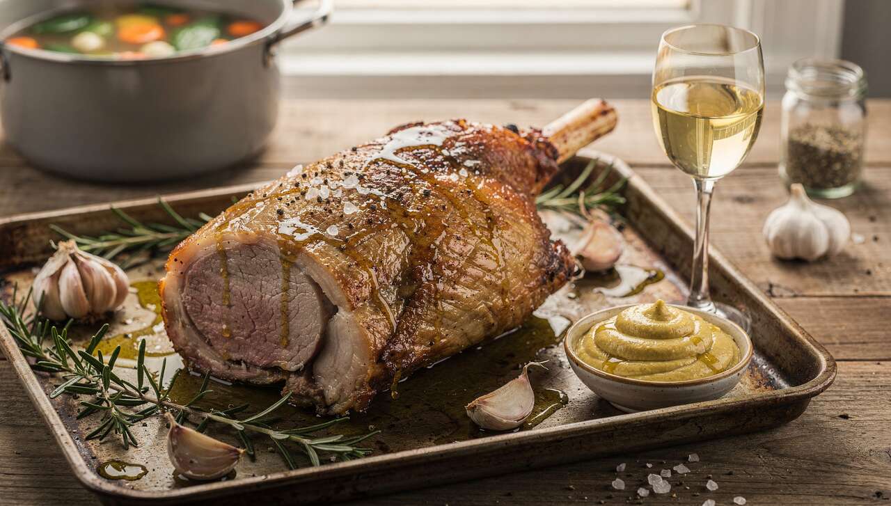 Osterlamm aus dem Ofen, mit Rosmarin und Honig – so gelingt es auf den Punkt