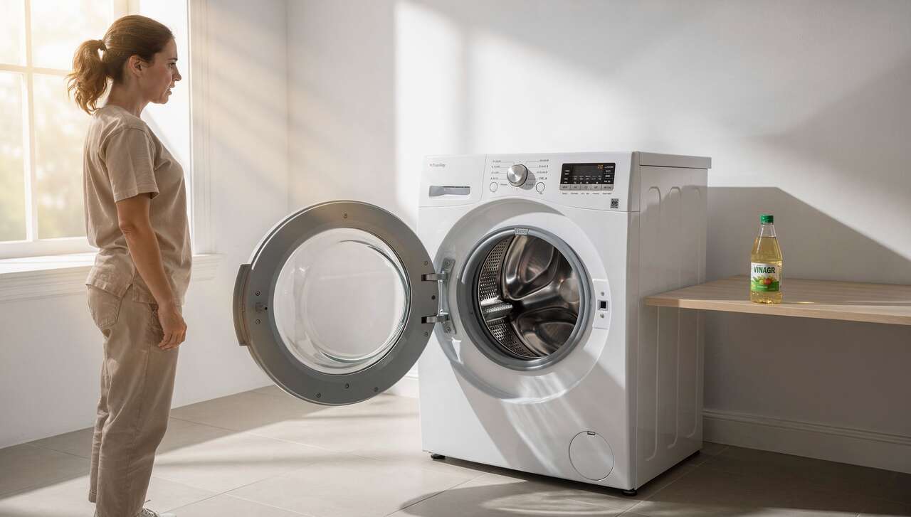 Waschmaschine reinigen: Warum Essig mehr schadet als nutzt, laut Experten