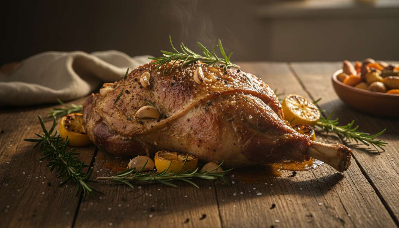 Lammkeule zu Ostern: Warum Niedrigtemperatur-Garen das Fleisch zarter macht als Schmoren