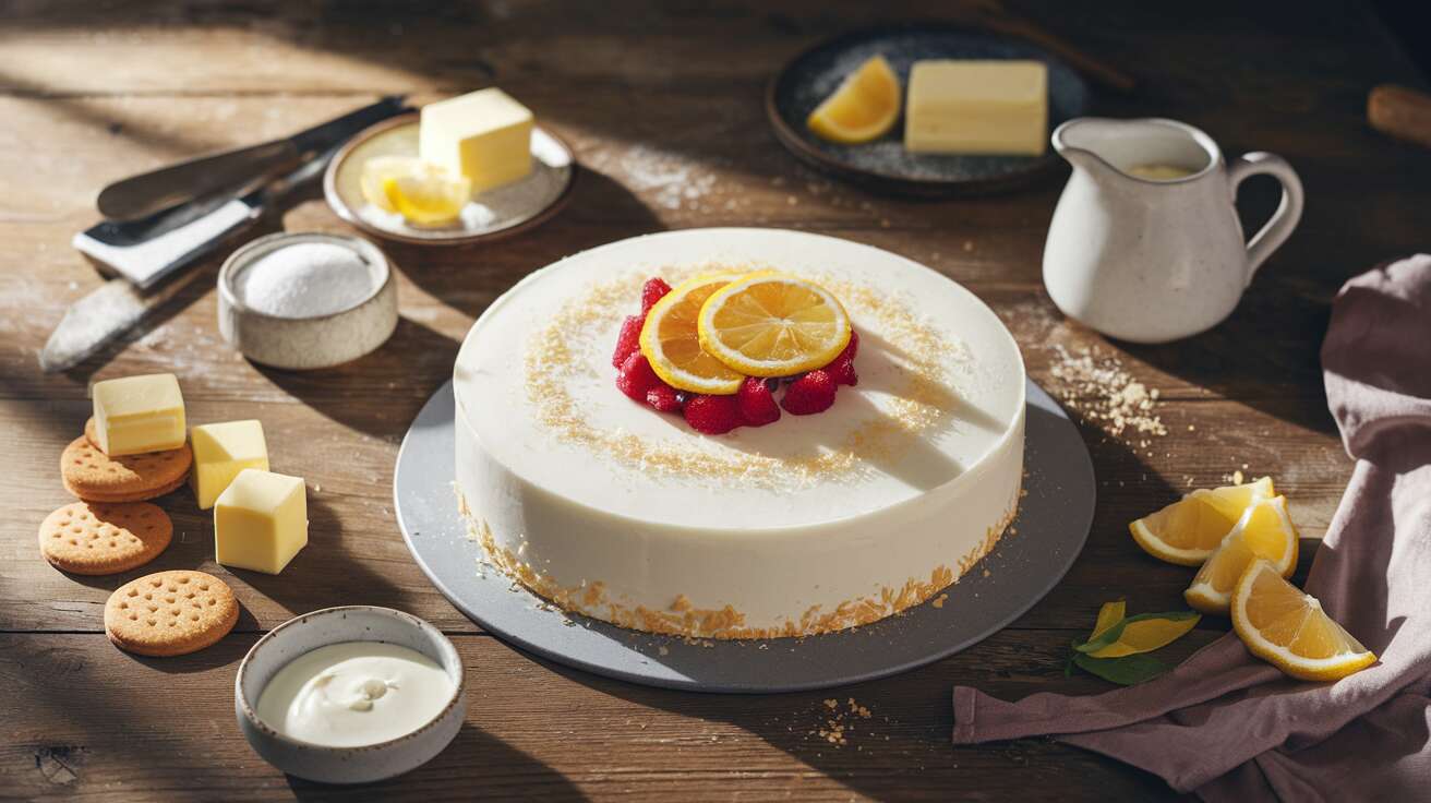 Kein Ofen nötig: Diese Quarktorte schmeckt wie aus der Konditorei