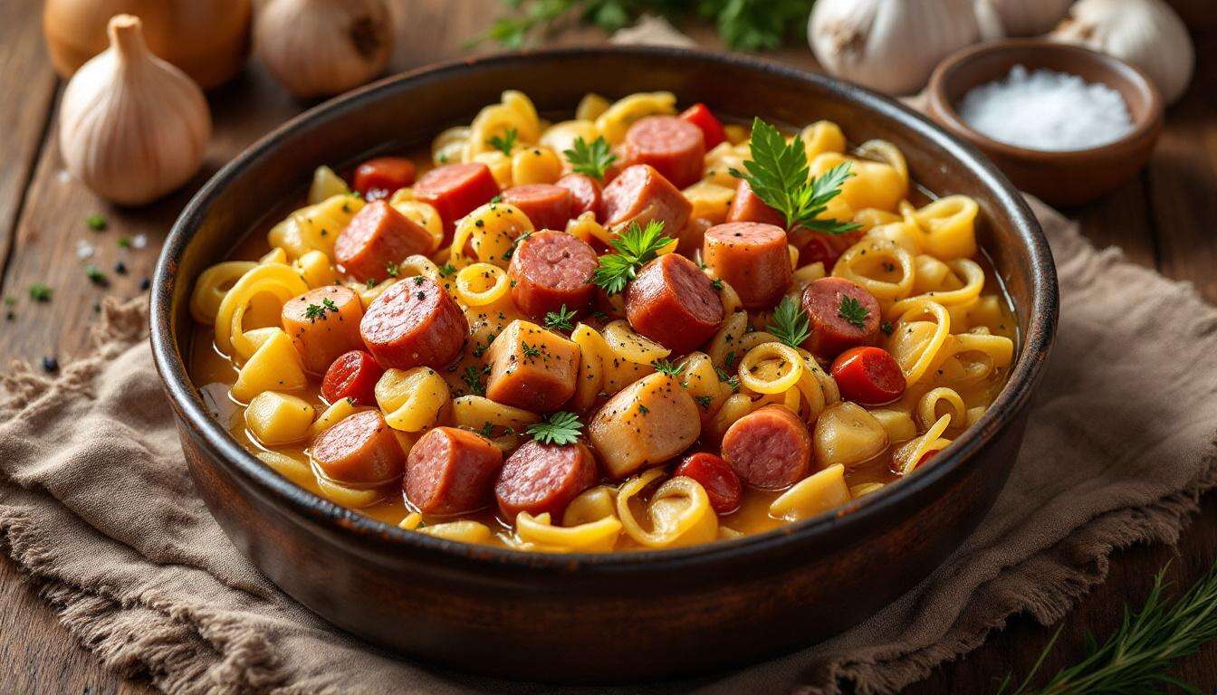 Räubertopf nach Omas Art: Dieser deftige Auflauf hat echtes Suchtpotential