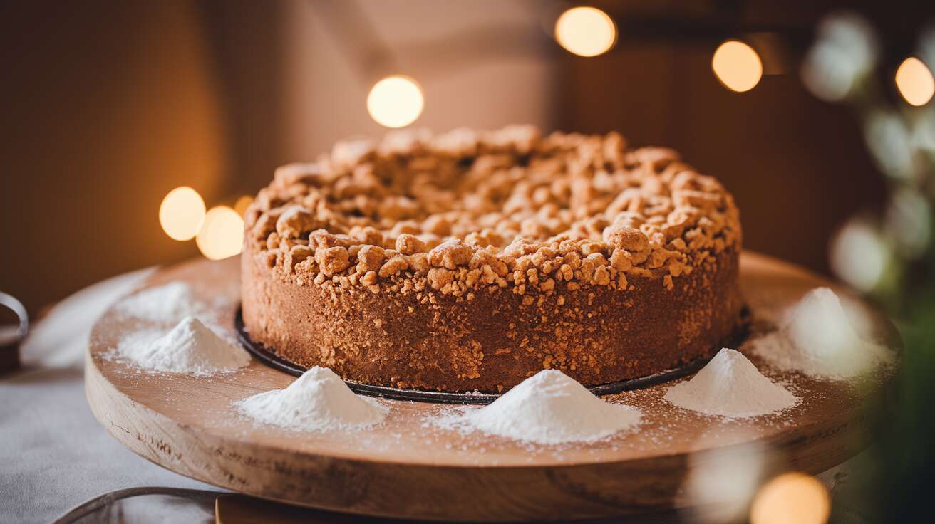 Puddingkuchen mit Streuseln: Dieses Rezept erreicht wirklich Konditor-Niveau