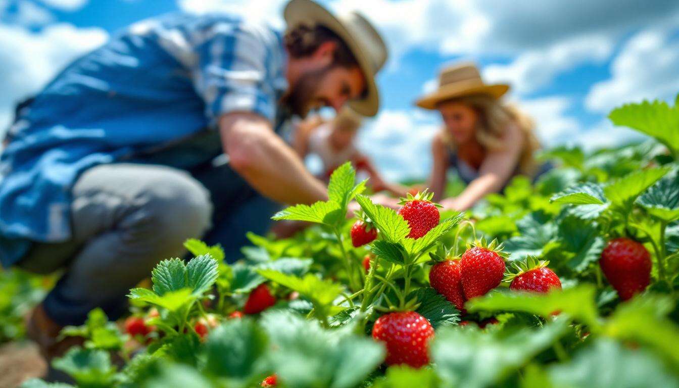 Erdbeeren vom Feld pflücken 2026: Diese Höfe in Bayern und NRW öffnen jetzt im April