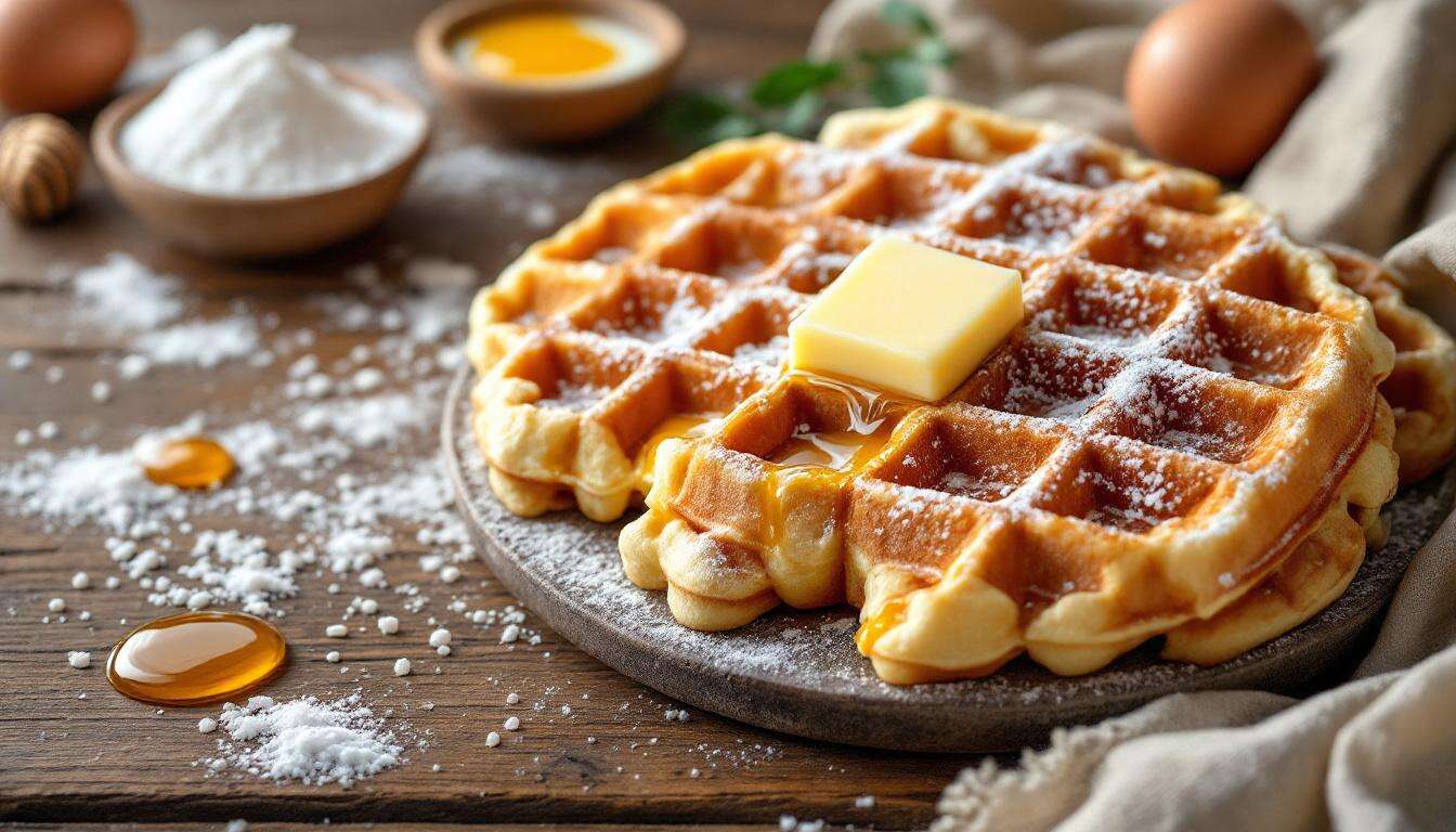 Diese hausgemachten Waffeln: weich und fluffig, das unverzichtbare Rezept für Naschkatzen!