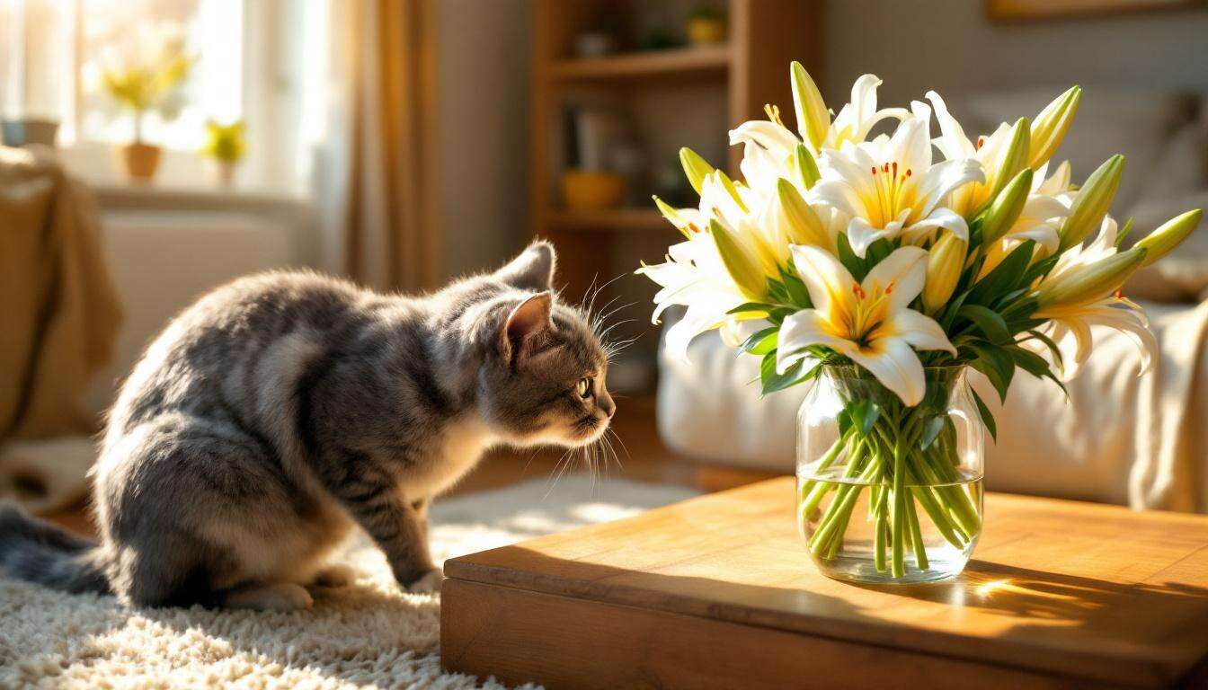 Katzenhalter aufgepasst! Lilien sind für Katzen hochgiftig