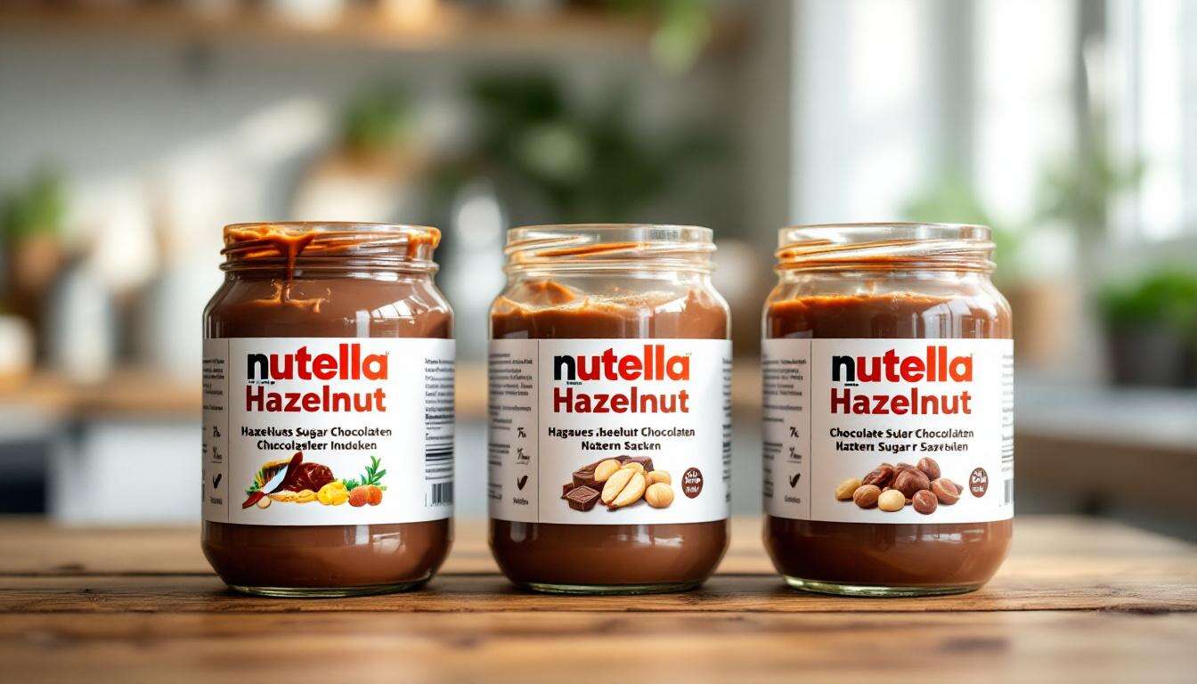 Nuss-Nougat-Creme im Test: Diese 3 Alternativen haben deutlich weniger Zucker als Nutella