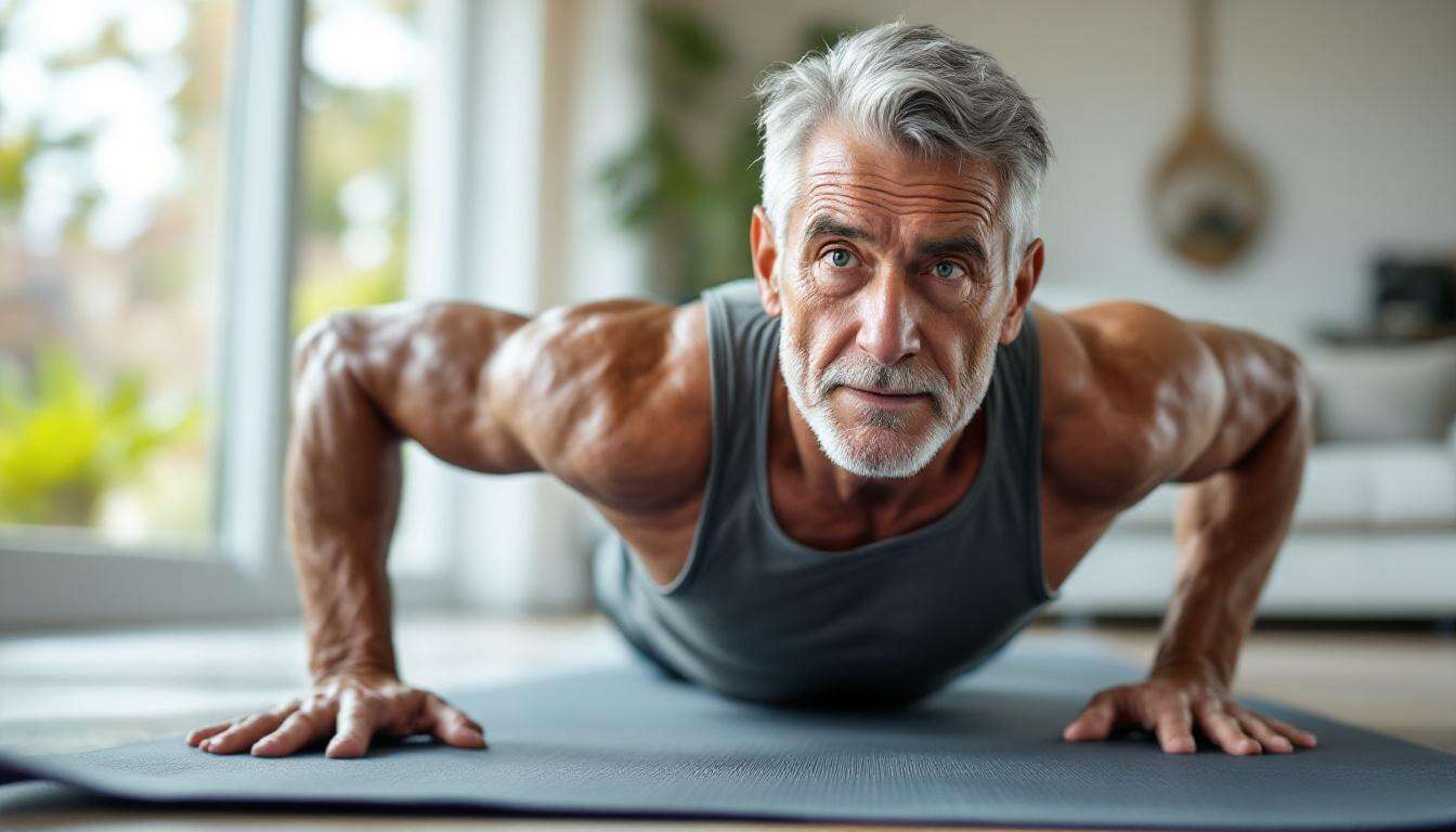 Muskeln aufbauen nach 60? Diese 4 Bodyweight-Übungen schlagen laut Studie Gerätetraining