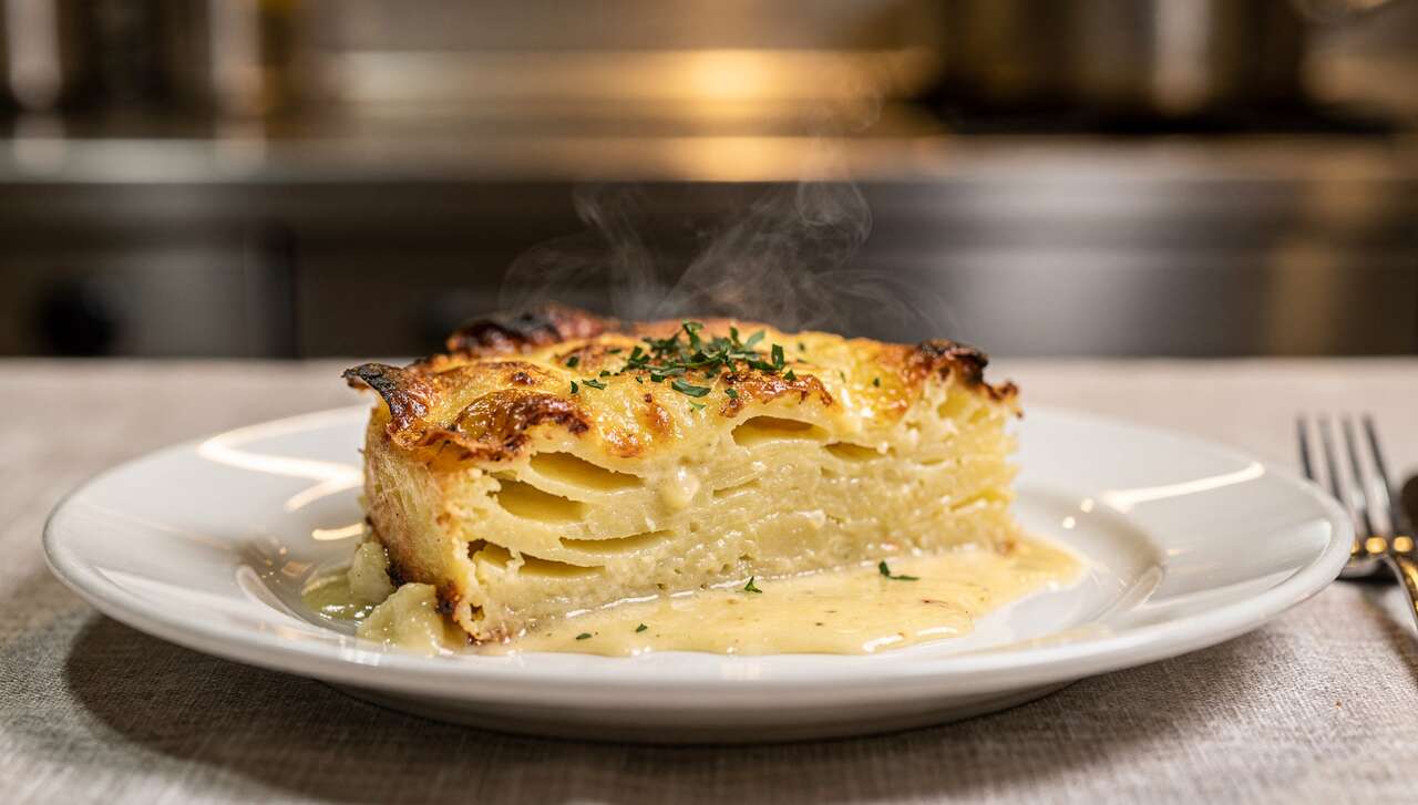 Kartoffelgratin: Warum ein Sternekoch die Sahne durch diese Zutat ersetzt