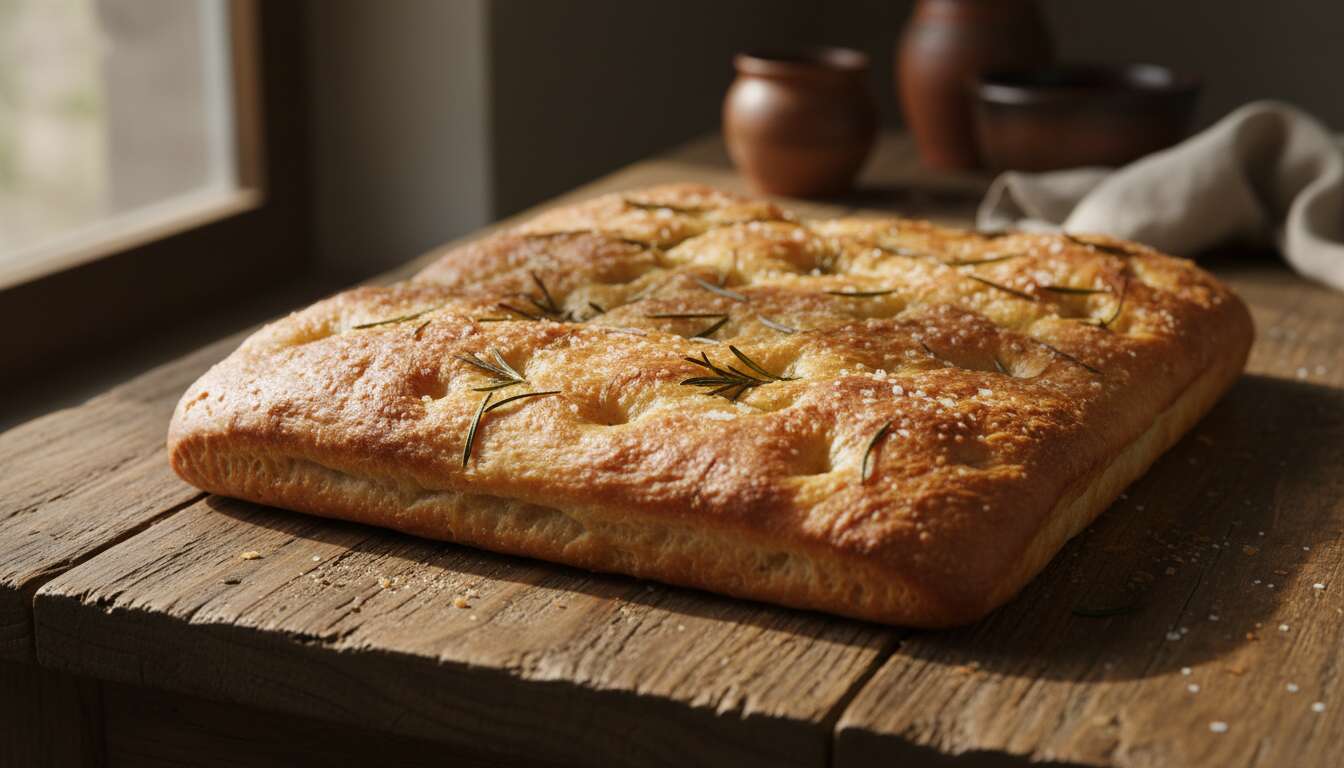 Focaccia ohne Kneten: Warum ein sehr nasser Teig die perfekte Kruste ergibt