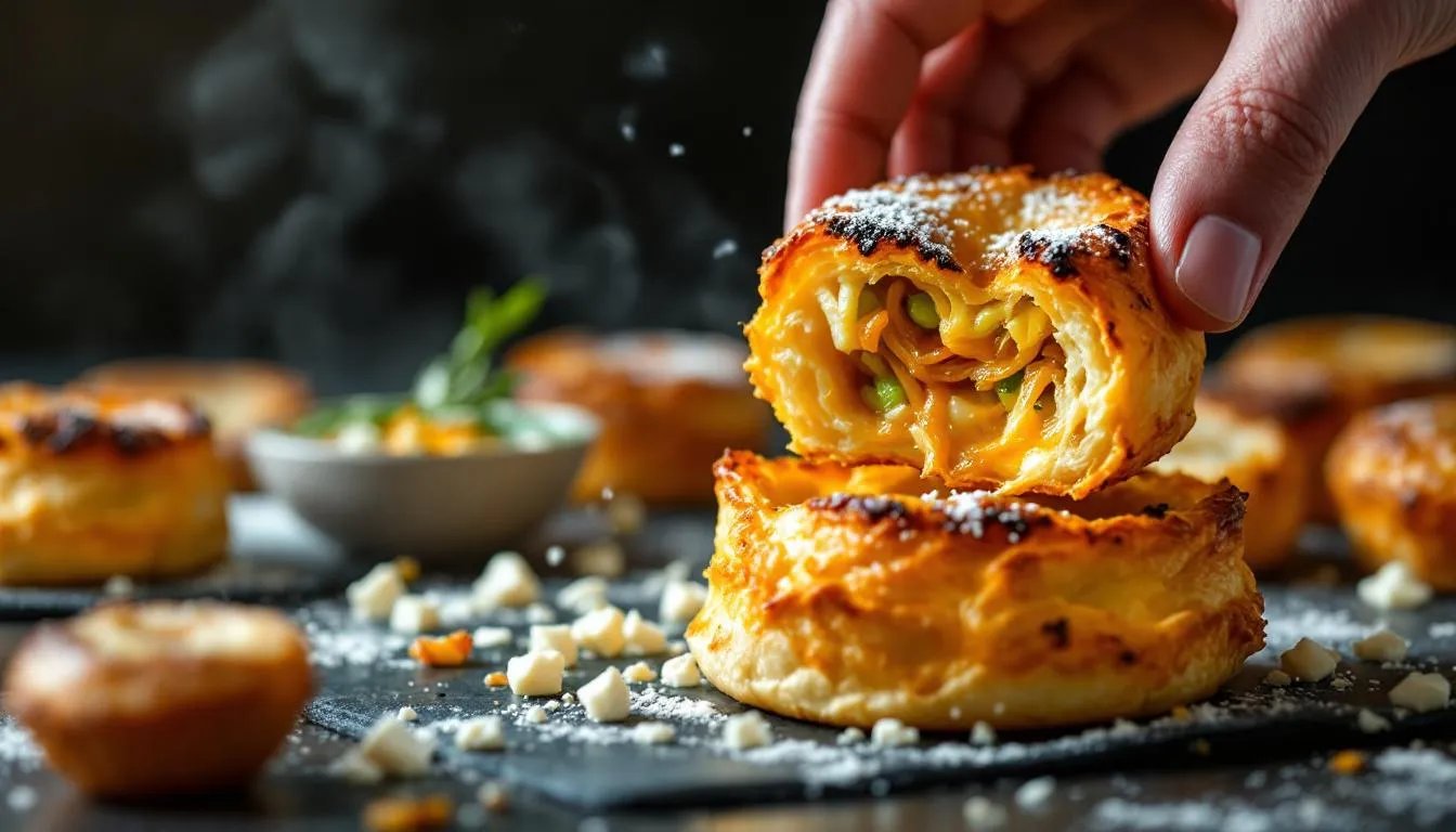 Knusprige Lauch-Feta-Taler: Dieses Ofenrezept rettet Ihr Abendessen