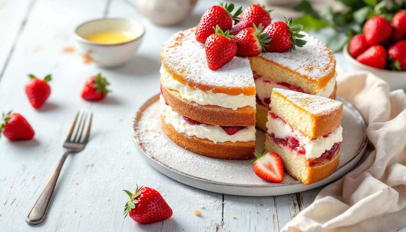 Erdbeer-Sahne-Torte ohne Gelatine: In 30 Minuten fertig und perfekt für den Muttertag