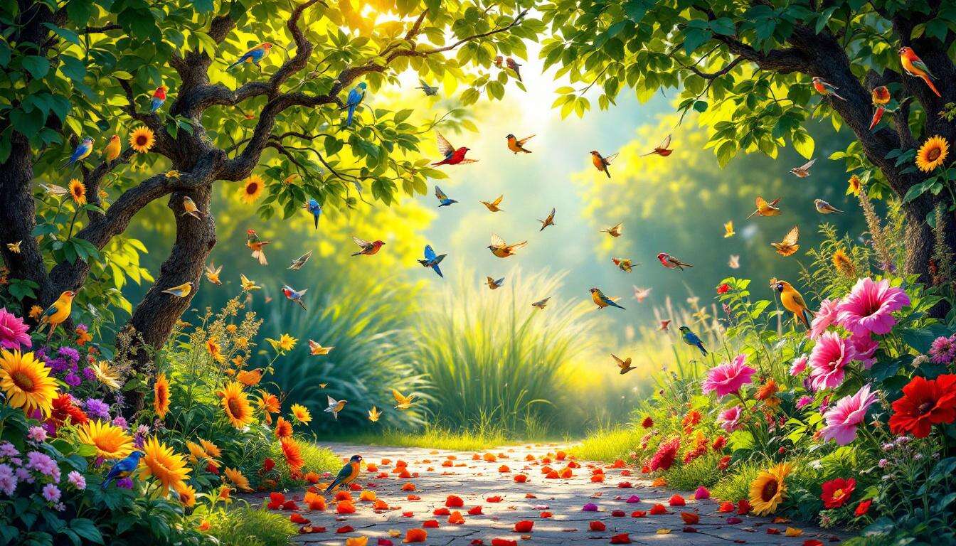 Vergessen Sie Futterhäuschen: So wird Ihr Garten zum Vogelparadies