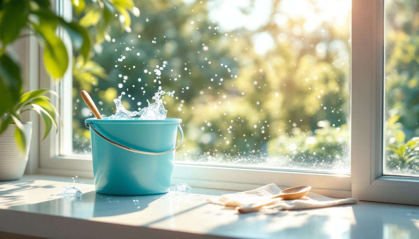 Ein Löffel von diesem Stoff ins Putzwasser und die Fenster bleiben wunderbar klar bis zum Frühling „Das funktioniert erstaunlich gut jedes Mal