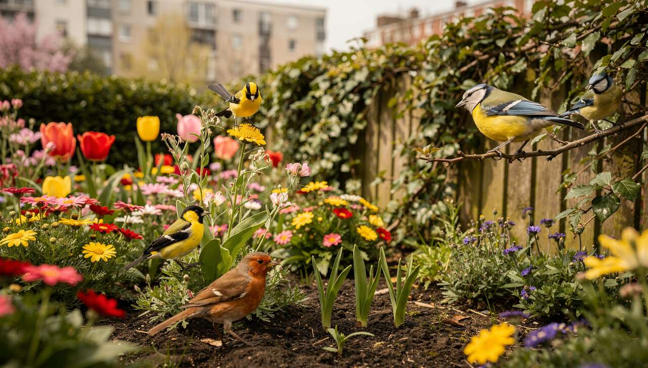 Stunde der Gartenvögel vom 9.  bis 11.  Mai, nABU erklärt, wie 3 pflanzen mehr arten anlocken