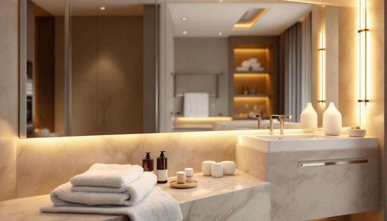 Kein Lufterfrischer: Der Hoteltrick für ein Bad, das immer frisch riecht